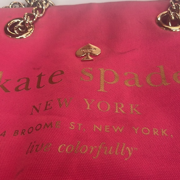 Kate Spade Chain Tote Bag (Bright Pink) - Picture 11 of 11